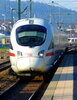 Gäubahn-ICE Stuttgart - Zürich 2010 im Bahnhof Tuttlingen. Von 1998 bis 2010 verkehrten Hochgeschwindigkeitszüge mit Neigetechnik auf der Gäubahn, darunter der ICE.