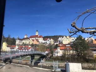 Horb - Ansicht vom Bahnhof aus